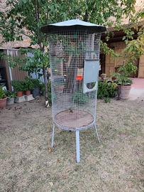 Gabbia metallica per volatili