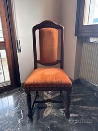 Sedie imbottite in stile classico