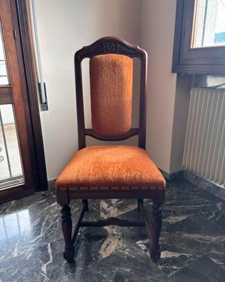 Sedie imbottite in stile classico