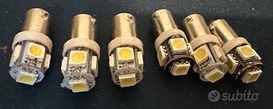 6 lampadine BA9S T11 12 V 4 W LED D GEAR GTR