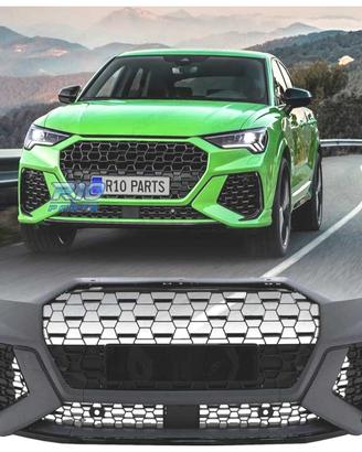 PARAURTI ANTERIORE PER AUDI Q3 19- LOOK RS