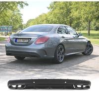 DIFUSORE MERCEDES CLASSE C W205 SEDAN 13-18 LOOK A