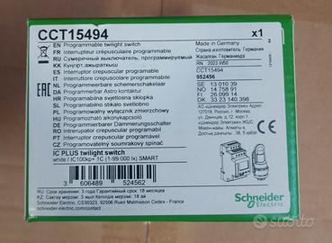 interruttore crepuscolare modulate programmabile