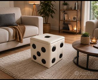 Pouf/contenitore Vintage
