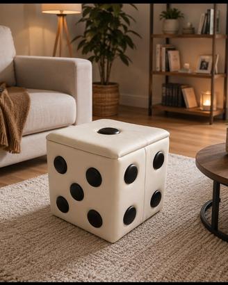 Pouf/contenitore Vintage