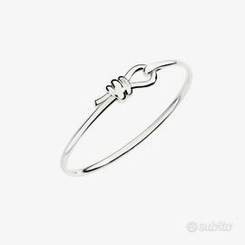 DODO bracciale bangle nodo argento