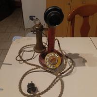 telefono antico a candele anni 20