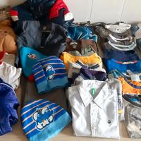 Lotto abbigliamento bambino 4 anni