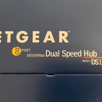 Rete Netgear DS108 8 porte 10/100 Mbps