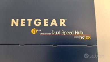 Rete Netgear DS108 8 porte 10/100 Mbps