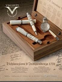 Limited edition Visconti dichiarazione di indipend