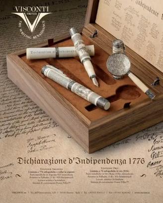 Limited edition Visconti dichiarazione di indipend