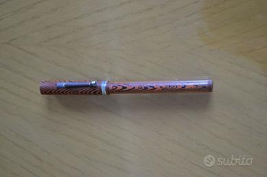 Stilografica Vintage Anni 30 Ebanite Red Ripple