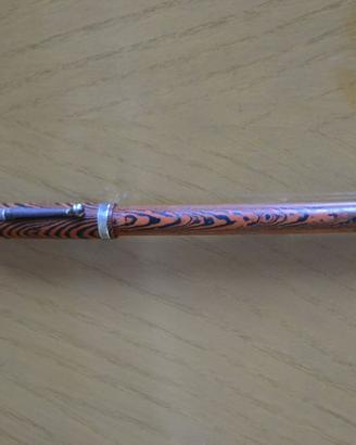 Stilografica Vintage Anni 30 Ebanite Red Ripple