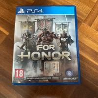 FOR HONOR videogame per PlayStation 4