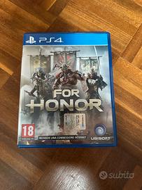 FOR HONOR videogame per PlayStation 4