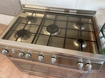 Cucina a gas inox