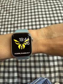 apple watch series 9 gps + cellular, cassa 41 mm