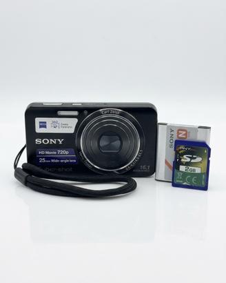Fotocamera digitale Sony Dsc-W630 16.1 MP nera