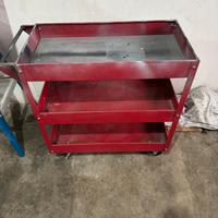 Carrello porta attrezzi a 3 piani