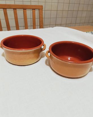 ciotole in terracotta 