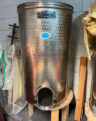 Botte acciaio inox 500 litri
