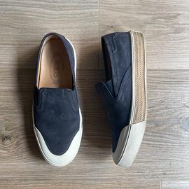 Scarpe slip-on uomo Tod's pelle blu