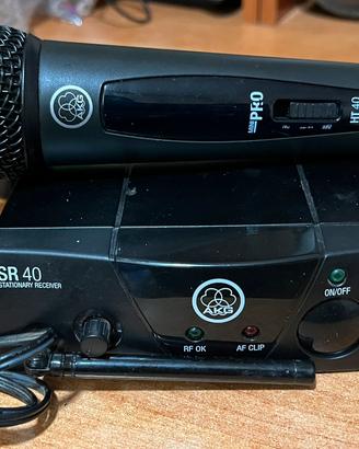 Microfono wirelss AKG WMS 40 PRO MINI VOCAL SET