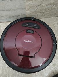 robot aspirapolvere mamirobot con mini aspiratore 