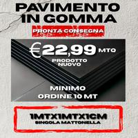Pavimento in gomma Palestra
