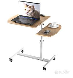 Scrivania Pieghevole Tavolino regolabile 60x40 cm