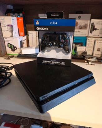 PS4 Slim 2TB FW13.52 + Controller Nacon Nuovo