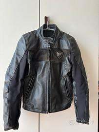 Giacca Ducati donna in pelle con protezioni