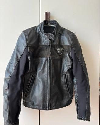 Giacca Ducati donna in pelle con protezioni