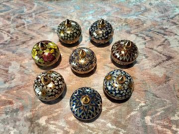 Set 8 bomboniere Benjarong 