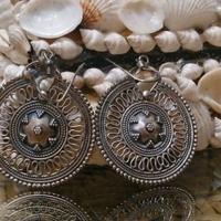 Orecchini Etnici Argento 925