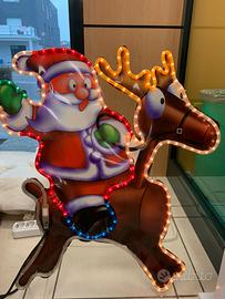 Decorazioni natalizie luminose