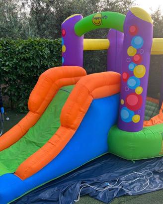 Gonfiabile Castello Scivolo Happy Pop Metri 3,5x2
