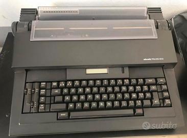 Macchina da scrivere olivetti praxis45d