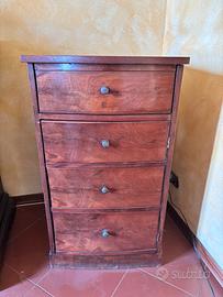 Cassettone con apertura superiore a ribalta