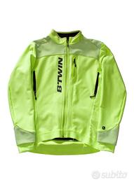Giacca da ciclismo Btwin fluo taglia L