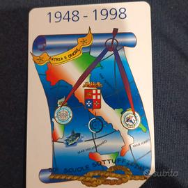 scheda telefonica 50° Ann scusa sottufficiali MM