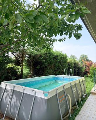 Piscina fuori terra 4 x 2 metri, altezza 1 metro