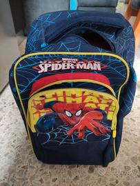 zaino trolley Spiderman per bambini