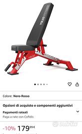 Panca piana professionale Palestra Gym