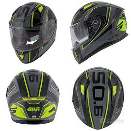 CASCO INTEGRALE MOTO GIVI 50.6 BLADES GIALLO OPACO