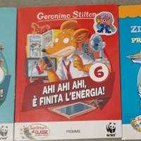 libri per ragazzi: Zio Paperone + Geronimo Stilton