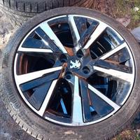 Cerchi in lega peugeot 208 gtline 205/45r17