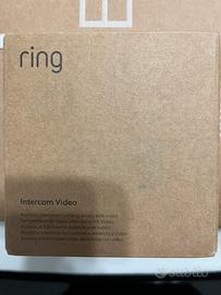 Ring intercom video