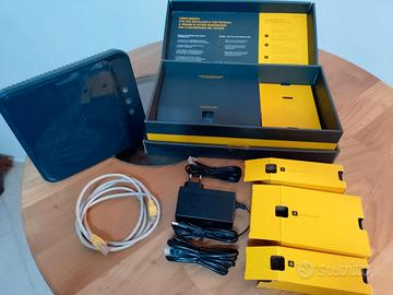 Modem Fastweb FASTGate con scatola e accessori